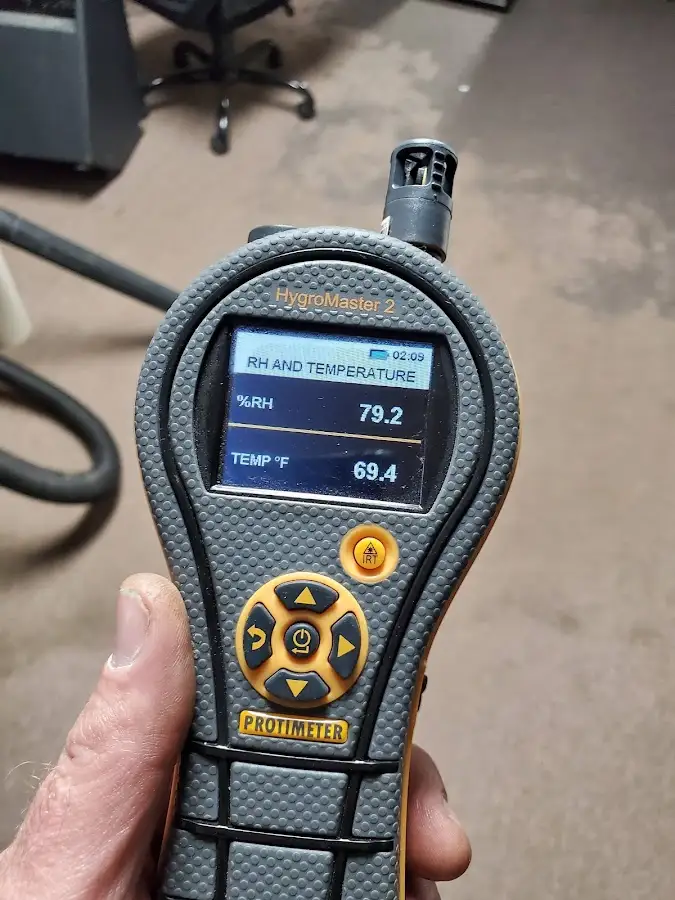 Moisture meter humidity assessment for Mold Remediation & Removal in Fairfield